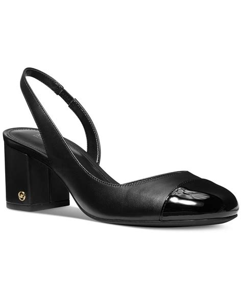 michael michael kors perla flex sling pump women|Perla Leather Slingback Pump .